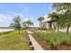 Wooden boardwalk with picnic tables next to waterfront community building at 9844 Haven Loop, Johns Island, SC 29455