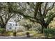 Charming white house nestled amongst mature oak trees at 9844 Haven Loop, Johns Island, SC 29455