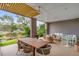Spacious patio perfect for both dining and relaxing at 9844 Haven Loop, Johns Island, SC 29455