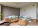 Covered patio with comfortable seating area at 9844 Haven Loop, Johns Island, SC 29455