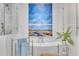 Relaxing bathroom featuring a freestanding tub and walk-in shower at 9844 Haven Loop, Johns Island, SC 29455