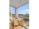 Relaxing screened porch overlooking serene waterway views at 9844 Haven Loop, Johns Island, SC 29455