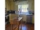 Spacious kitchen with butcher block island, farmhouse sink, and granite counters at 106 Church St, Reevesville, SC 29471