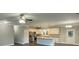 Modern kitchen with stainless steel appliances and an island at 983 Weeks Ln, Round O, SC 29474