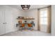 Built-in corner desk and shelves in home office at 509 Frutchey Ct, Summerville, SC 29486