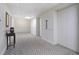 Building hallway with patterned carpet and elevator access at 14 Lockwood Dr # 10D, Charleston, SC 29401