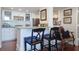 Modern kitchen with white cabinetry, granite countertops, and stainless steel appliances at 14 Lockwood Dr # 10D, Charleston, SC 29401