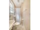 Clean bathroom with shower/tub combo, toilet and sink at 525 Parkdale Drive, Charleston, SC 29414