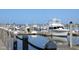 Boats docked at a marina on a clear day at 818 Club Cottage Court, Edisto Beach, SC 29438