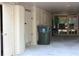 Attached garage with extra storage space and access to the backyard at 818 Club Cottage Court, Edisto Beach, SC 29438