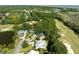 Aerial view of community with golf course and lagoon at 3583 Somerset Hills Ct, Mount Pleasant, SC 29466