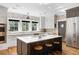 Modern kitchen with large island, stainless steel appliances, and white cabinets at 3583 Somerset Hills Ct, Mount Pleasant, SC 29466