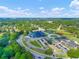 Drone view of park with playground, baseball field, and parking lot at 4621 Durant Ave, North Charleston, SC 29405