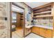 Office space with built-in shelving and wood flooring at 4621 Durant Ave, North Charleston, SC 29405