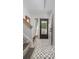 Modern entryway with geometric tile and exterior door access at 1712 Live Oak Park, Seabrook Island, SC 29455