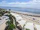 Beach area with shaded seating, lounge chairs and beach access at 1712 Live Oak Park, Seabrook Island, SC 29455