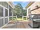 Spacious deck with built-in grill, offering ample space for entertaining at 1000 Rivershore Rd, Charleston, SC 29492