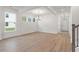 Dining room with hardwood floors and chandelier at 2802 Lacy St, North Charleston, SC 29406