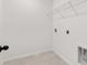 Laundry room with tile flooring, shelving, and hookups at 2802 Lacy St, North Charleston, SC 29406