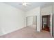 Bedroom with mirrored closet doors and hardwood floors at 1150 Quick Rabbit Loop, Charleston, SC 29414