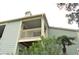 Private balcony with white railings at 1481 Center Extension St # 208, Mount Pleasant, SC 29464