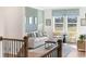 Spacious loft area, perfect for a game room or secondary living space, with hardwood floors and natural light at 160 Middleton Dr, Goose Creek, SC 29445