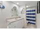 Clean bathroom with updated vanity and shower/tub combo at 1640 Live Oak Park, Seabrook Island, SC 29455