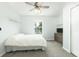 Bedroom with a queen bed and large window at 575 Rosings Dr, Summerville, SC 29486
