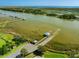 Waterfront view with private docks and marsh views at 7848 Pelican Bay Dr, Awendaw, SC 29429