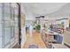 Bright entryway with hardwood floors and view into living area at 205 Whitesville Rd, Moncks Corner, SC 29461