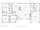 One-story floor plan with 3 bedrooms, 2 baths, and a garage at 205 Whitesville Rd, Moncks Corner, SC 29461
