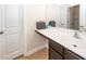 Small bathroom with single vanity and white fixtures at 208 Sweetspire Ln, Summerville, SC 29483
