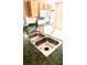 Kitchen with green countertops and double stainless steel sink at 106 Hardee Ave, Summerville, SC 29485