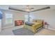 Bright bedroom with carpeted floors and large windows at 620 Chigwell Springs Ln, Summerville, SC 29486