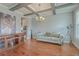 Living room features hardwood floors and recessed lighting at 620 Chigwell Springs Ln, Summerville, SC 29486