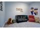 Bedroom features a crib, rocker, and plenty of bookshelves at 1746 Pierpont Ave, Charleston, SC 29414