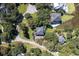 Aerial view showcasing a house's location within a residential neighborhood at 3906 Heron Marsh Cir, Johns Island, SC 29455