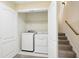 Convenient laundry closet with washer and dryer at 3065 Sugarberry Ln, Johns Island, SC 29455