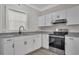 Modern kitchen with white cabinets, granite countertops and stainless steel appliances at 1910 Kerry St, North Charleston, SC 29406