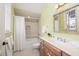 Bathroom features a shower/tub combo and single vanity at 1311 S Jenkins Lagoon Dr, Seabrook Island, SC 29455
