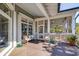 This deck boasts tranquil views and plenty of space for relaxing and enjoying the outdoors at 1311 S Jenkins Lagoon Dr, Seabrook Island, SC 29455