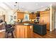 Well-equipped kitchen with granite countertops and island at 1311 S Jenkins Lagoon Dr, Seabrook Island, SC 29455
