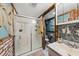 Nautical-themed bathroom with walk-in shower and vanity at 115 Galloway Ct, Moncks Corner, SC 29461