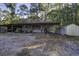 Large workshop with covered area and various tools at 205 Claussen St, Summerville, SC 29483