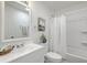 Clean bathroom with white vanity and shower/tub at 202 Greenmeadow Dr, Goose Creek, SC 29445