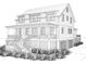 Two-story home with front porch and attached garage at 3215 Pine Needle Ln, Seabrook Island, SC 29455
