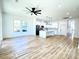 Bright and spacious living room with hardwood floors and an open concept layout at 2212 Clinton St, North Charleston, SC 29405