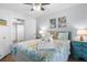 Bedroom with queen-size bed and plenty of natural light at 121 High Hammock Villas # 121, Seabrook Island, SC 29455