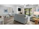 Charming dining area with a round table and four chairs, perfect for small gatherings at 121 High Hammock Villas # 121, Seabrook Island, SC 29455