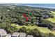 Aerial showing property location near golf course and ocean at 121 High Hammock Villas # 121, Seabrook Island, SC 29455